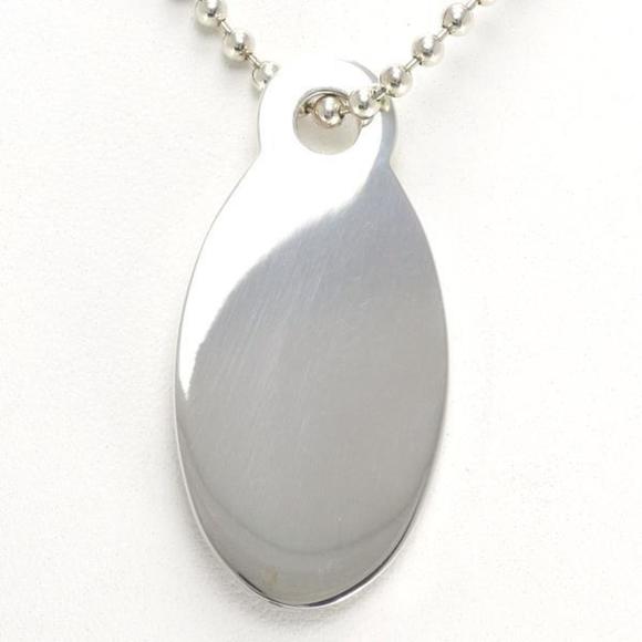 TIFFANY return toe silver necklace about 25.0g 82cm jewelry - Picture 4 of 8